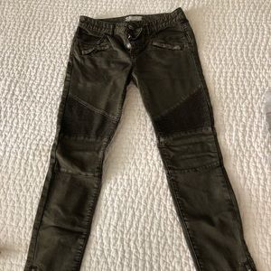 Free People moto skinny jeans